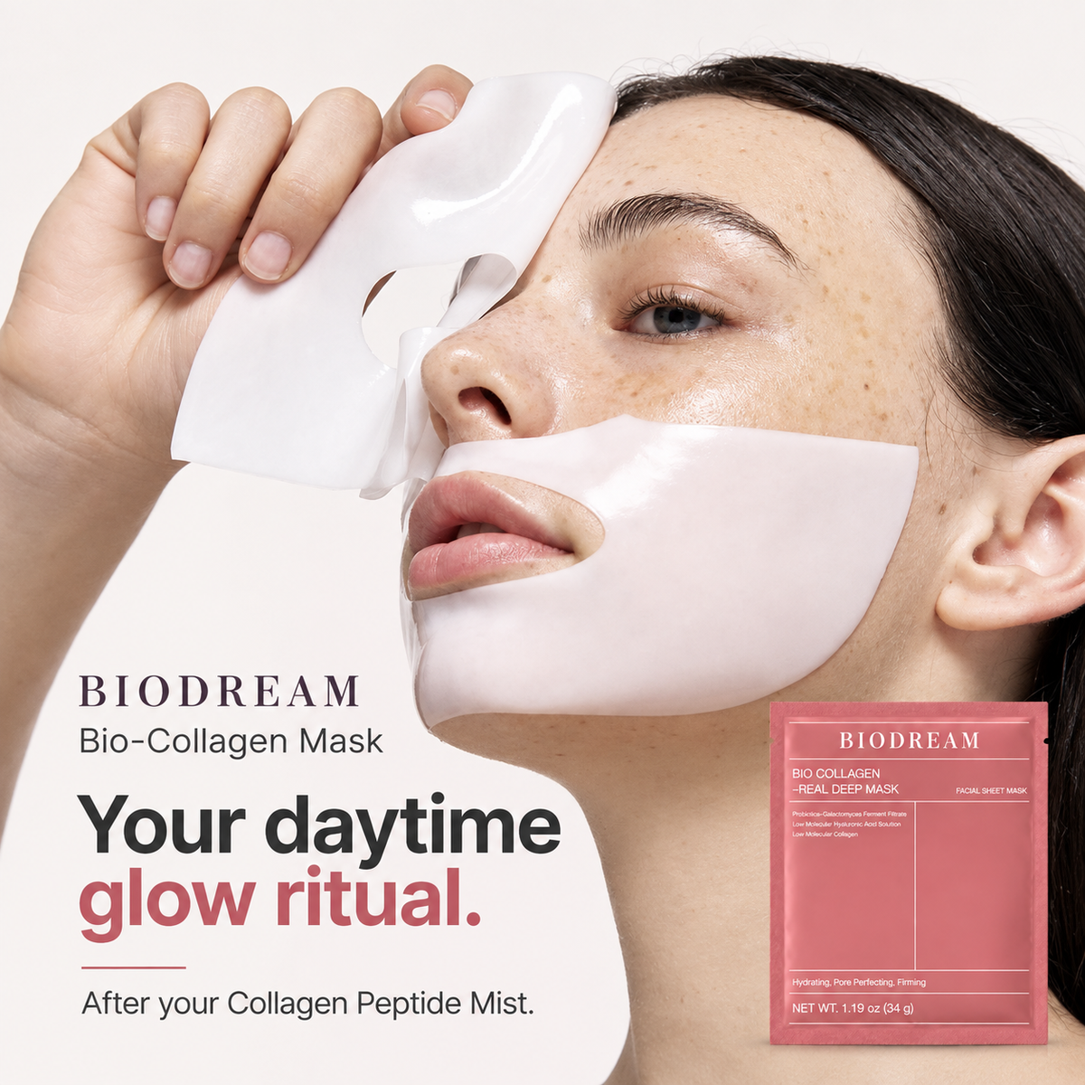 BIODREAM Bio-Collagen Mask — Daytime Glow